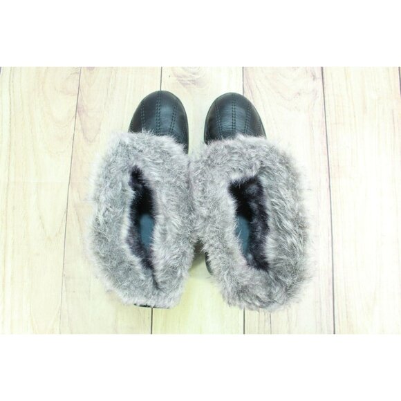 LL Bean Rangley Size 7 M Shoes Black Pac Waterproof Snow Boots Insulated - Picture 7 of 9